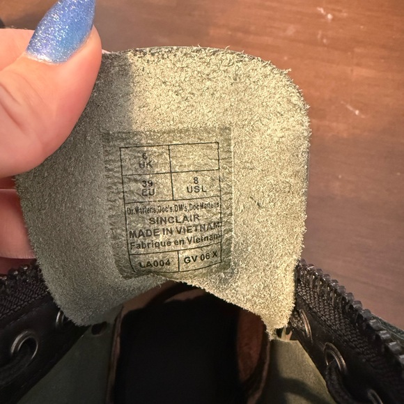 Leopard Print Combat Boots - Picture 6 of 9